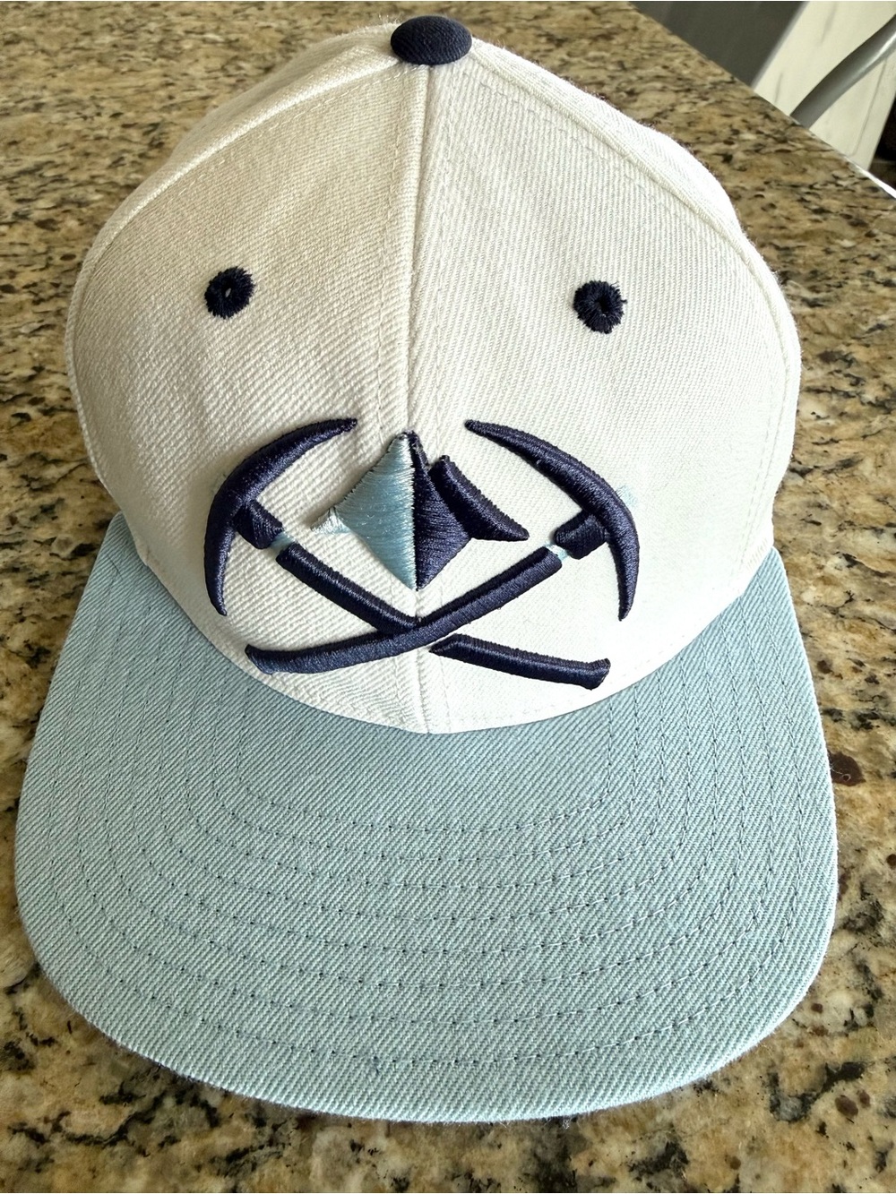 Adidas Denver Nuggets NBA Snapback Hat Cap Blue White